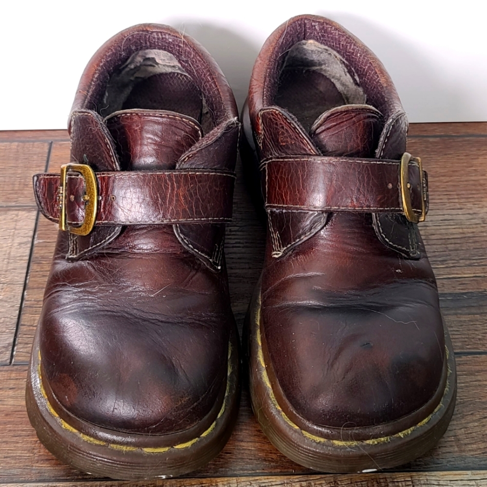 Vintage Dr Marten Women's Buckle Shoes Size 38 or 7.5